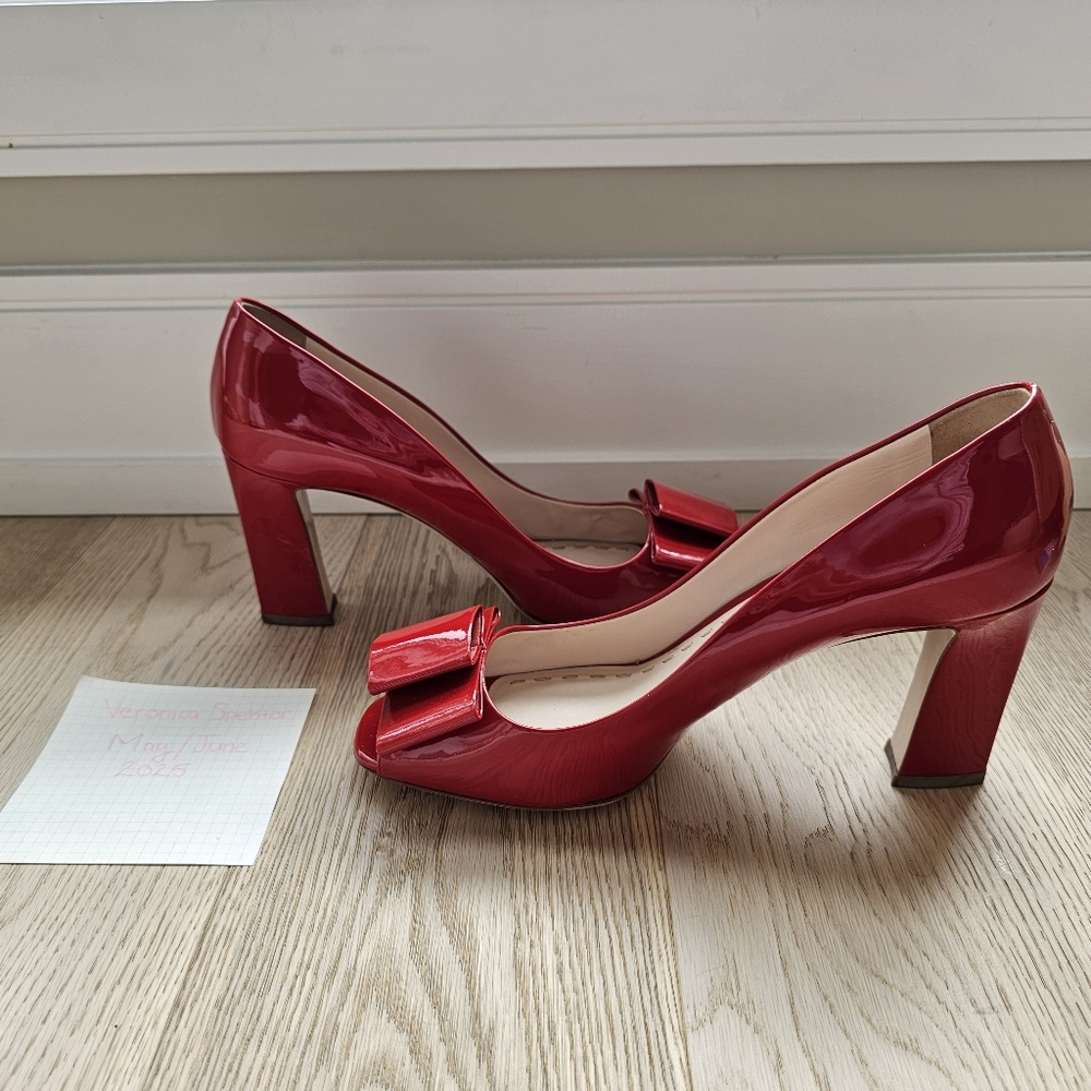 Miu Miu Red Patent Women's Shoes Size 41